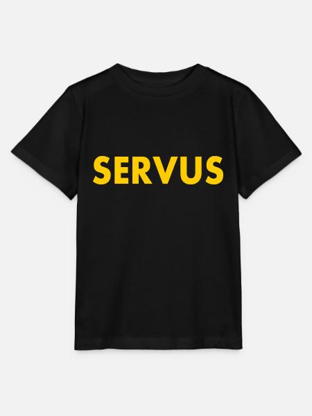 Servus - Stanley/Stella Kinder T-Shirt MINI CREATOR  - Schwarz