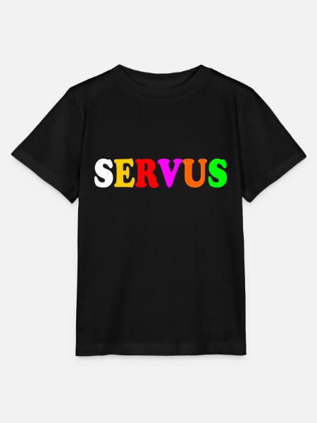 servus - Stanley/Stella Kinder T-Shirt MINI CREATOR - Schwarz