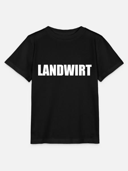 Landwirt - Stanley/Stella Kinder T-Shirt MINI CREATOR  - Schwarz