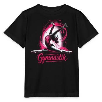 Gymnastics - Stanley/Stella MINI CREATOR Kids’ T-Shirt - black - Front - Mikhail (115cm)