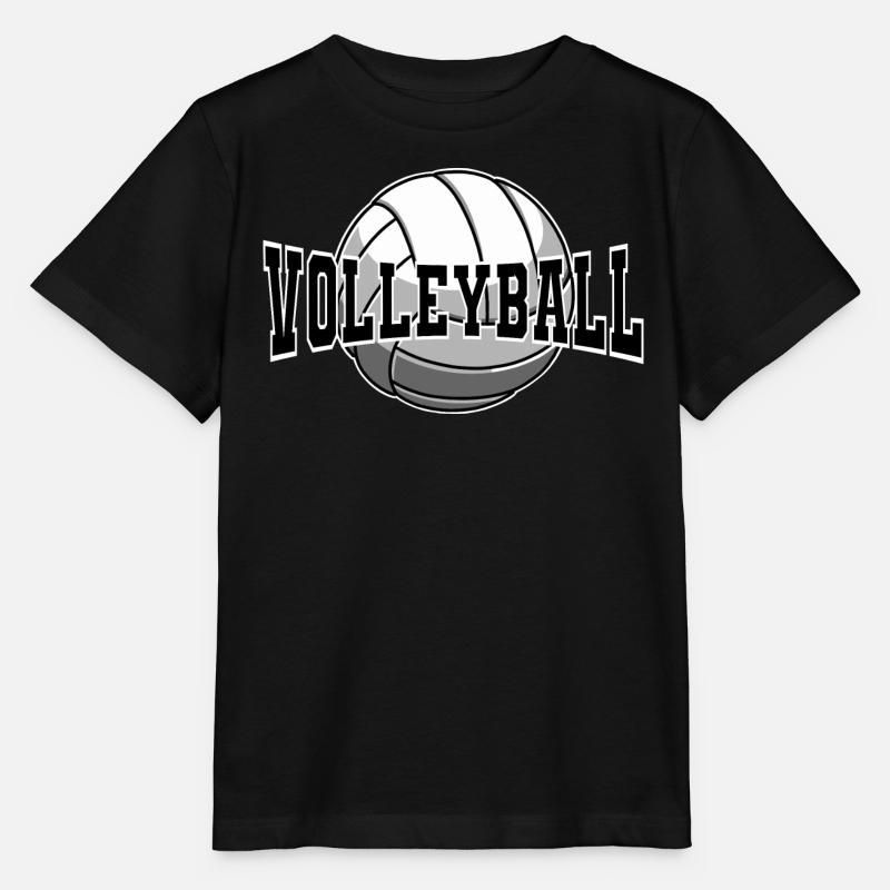Volley-ball - T-shirt bio MINI CREATOR Stanley/Stella Enfant - noir