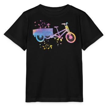 Heavy Duty Bike Cargo Bike Cargo Bike Cargo Bike - Stanley/Stella MINI CREATOR Kids’ T-Shirt - black - Front - Mikhail (115cm)