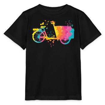 Heavy Duty Bike Cargo Bike Cargo Bike Cargo Bike - Stanley/Stella MINI CREATOR Kids’ T-Shirt - black - Front - Mikhail (115cm)