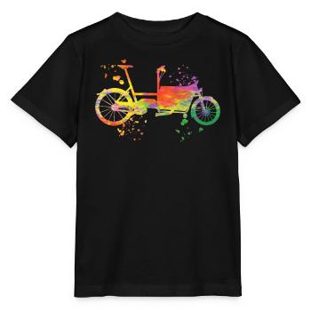 Heavy Duty Bike Cargo Bike Cargo Bike Cargo Bike - Stanley/Stella MINI CREATOR Kids’ T-Shirt - black - Front - Mikhail (115cm)