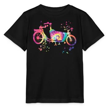Heavy Duty Bike Cargo Bike Cargo Bike Cargo Bike - Stanley/Stella MINI CREATOR Kids’ T-Shirt - black - Front - Mikhail (115cm)