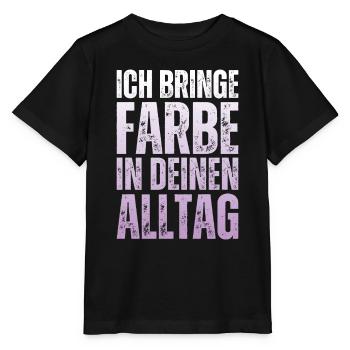 I Bring Paint Painter Dad Varnisher - Stanley/Stella MINI CREATOR Kids’ T-Shirt - black - Front - Mikhail (115cm)