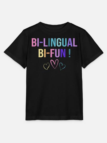 Ausbildung Bilingualer Humorlehrer - Stanley/Stella Kinder T-Shirt MINI CREATOR  - Schwarz