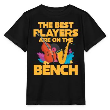 Die Besten Spieler Contra Bass - Stanley/Stella Kinder T-Shirt MINI CREATOR  - Schwarz - Vorne - Mikhail (115cm)