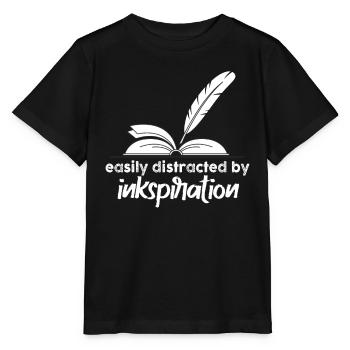 Poésie Slam Encre Stimulation Slam Poésie - T-shirt bio MINI CREATOR Stanley/Stella Enfant - noir - Devant - Mikhail (115cm)