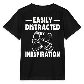 Poésie Slam Encre Stimulation Slam Poésie - T-shirt bio MINI CREATOR Stanley/Stella Enfant - noir - Devant - Mikhail (115cm)