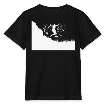 Trail Runner Cross Trail Bergläufer - Stanley/Stella Kinder T-Shirt MINI CREATOR  - Schwarz - Vorne - Mikhail (115cm)