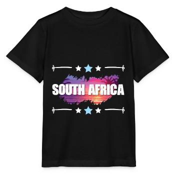 South Africa - Stanley/Stella MINI CREATOR Kids’ T-Shirt - black - Front - Mikhail (115cm)