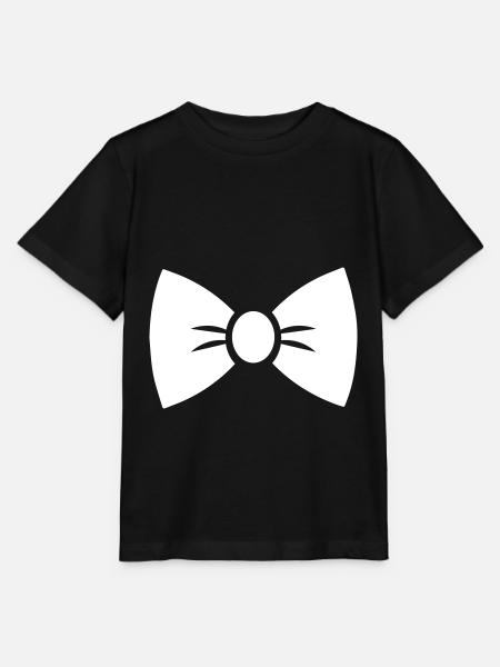 Bow Tie Gentleman - Stanley/Stella Kinder T-Shirt MINI CREATOR  - Schwarz