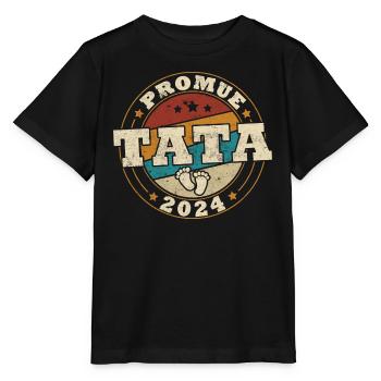 Promue tata 2024 - T-shirt bio MINI CREATOR Stanley/Stella Enfant - noir - Devant - Mikhail (115cm)