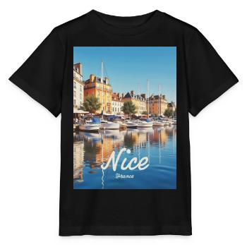 Nice Port of Nice - Stanley/Stella MINI CREATOR Kids’ T-Shirt - black - Front - Mikhail (115cm)
