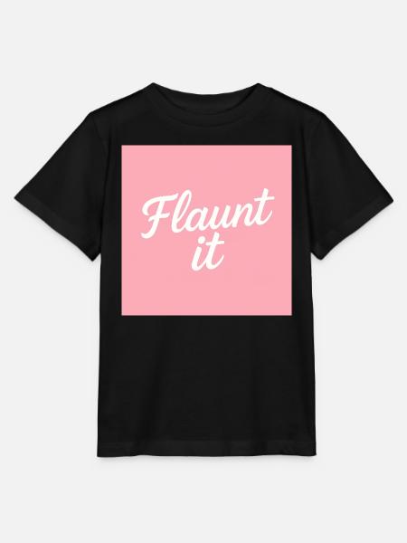 Flaunt it - Stanley/Stella Kinder T-Shirt MINI CREATOR - Schwarz