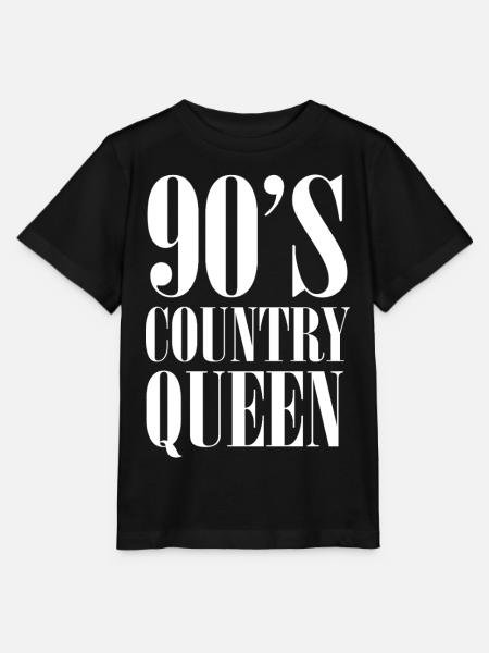 90er Country Queen – Retro Western - Stanley/Stella Kinder T-Shirt MINI CREATOR - Schwarz