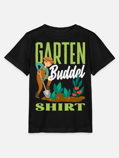 Garten Buddel Gärtner - Stanley/Stella Kinder T-Shirt MINI CREATOR - Schwarz