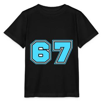 67 Number number - Stanley/Stella MINI CREATOR Kids’ T-Shirt - black - Front - Mikhail (115cm)