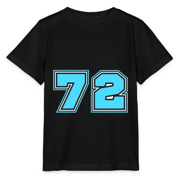 72 Number number - Stanley/Stella MINI CREATOR Kids’ T-Shirt - black - Front - Mikhail (115cm)
