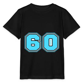 60 Number number - Stanley/Stella MINI CREATOR Kids’ T-Shirt - black - Front - Mikhail (115cm)