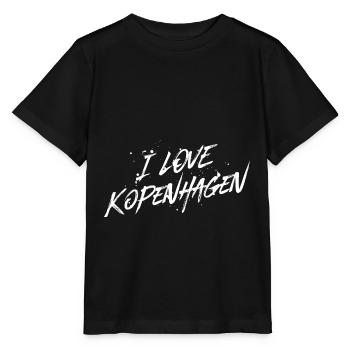 I Love Kopenhagen - Stanley/Stella Kinder T-Shirt MINI CREATOR  - Schwarz - Vorne - Mikhail (115cm)