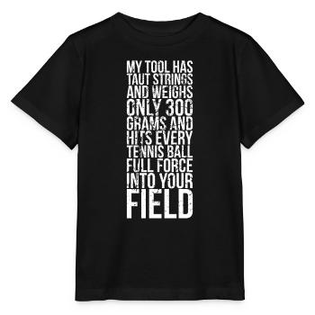 My Tools Has Tight Strings And Weighs Only 300 For - Stanley/Stella MINI CREATOR Kids’ T-Shirt - black - Front - Mikhail (115cm)