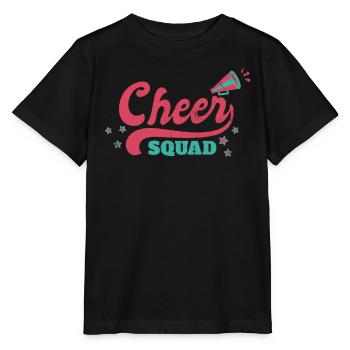 Cheer Squad Design Für Cheerleader Cheer Girls - Stanley/Stella Kinder T-Shirt MINI CREATOR  - Schwarz - Vorne - Mikhail (115cm)