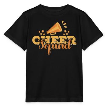 Cheer Squad Design Für Cheerleader Cheer Girls - Stanley/Stella Kinder T-Shirt MINI CREATOR  - Schwarz - Vorne - Mikhail (115cm)
