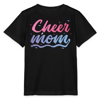 Cheer Mom Design Für Cheerleader Cheer - Stanley/Stella Kinder T-Shirt MINI CREATOR  - Schwarz - Vorne - Mikhail (115cm)