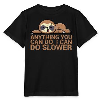 Alles, Was Sie Tun Können, Kann Ich Für - Stanley/Stella Kinder T-Shirt MINI CREATOR  - Schwarz - Vorne - Mikhail (115cm)