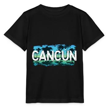 Cancun - T-shirt bio MINI CREATOR Stanley/Stella Enfant - noir - Devant - Mikhail (115cm)