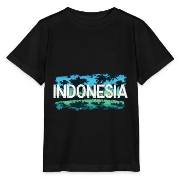 Indonésie - T-shirt bio MINI CREATOR Stanley/Stella Enfant - noir - Devant - Mikhail (115cm)