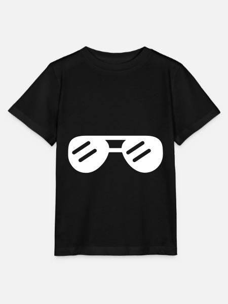 Sonnenbrille Symbol - Stanley/Stella Kinder T-Shirt MINI CREATOR - Schwarz