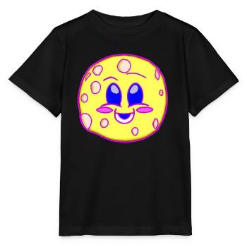 Ugly Moon Kawaii - Stanley/Stella MINI CREATOR Kids’ T-Shirt - black - Front - Mikhail (115cm)