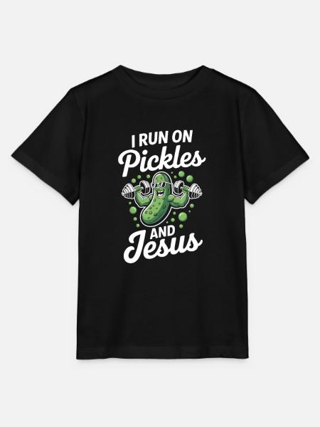 Gurke Jesus Glaube Christ - Stanley/Stella Kinder T-Shirt MINI CREATOR  - Schwarz