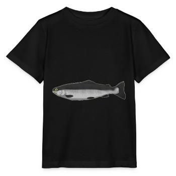 fish Fish - Stanley/Stella MINI CREATOR Kids’ T-Shirt - black - Front - Mikhail (115cm)