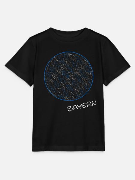 Bayern Bavaria - Stanley/Stella Kinder T-Shirt MINI CREATOR  - Schwarz