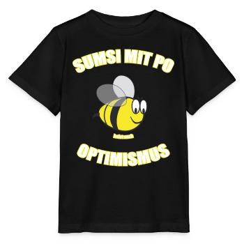 Sumsi mit Po - Stanley/Stella Kinder T-Shirt MINI CREATOR  - Schwarz - Vorne - Mikhail (115cm)