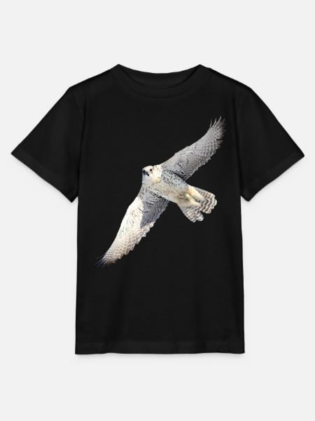 GyrFalcoin Flug - Stanley/Stella Kinder T-Shirt MINI CREATOR - Schwarz