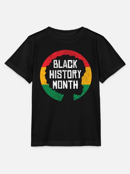 Black History Month - Stanley/Stella Kinder T-Shirt MINI CREATOR  - Schwarz