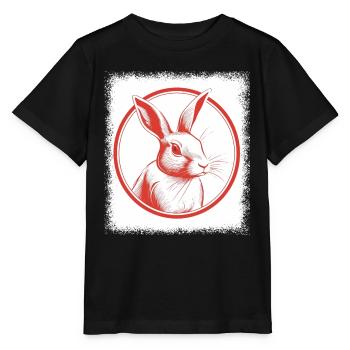 Easter For Girls Funny Quote Bunny Tooth Green - Stanley/Stella MINI CREATOR Kids’ T-Shirt - black - Front - Mikhail (115cm)
