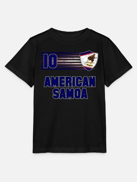Amerikanisch-Samoa - Stanley/Stella Kinder T-Shirt MINI CREATOR  - Schwarz