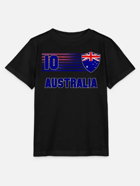 Australien - Stanley/Stella Kinder T-Shirt MINI CREATOR - Schwarz