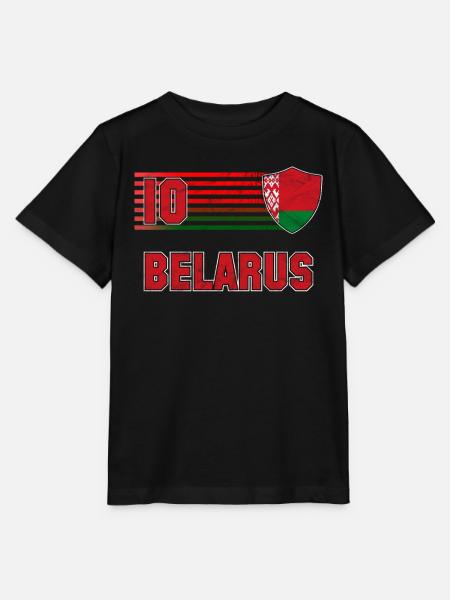 Weißrussland - Stanley/Stella Kinder T-Shirt MINI CREATOR - Schwarz