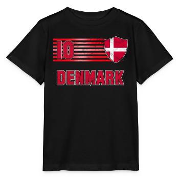 Dänemark - Stanley/Stella Kinder T-Shirt MINI CREATOR  - Schwarz - Vorne - Mikhail (115cm)
