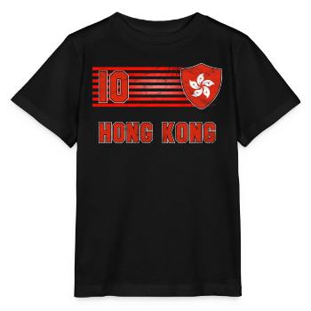 Hongkong - Stanley/Stella Kinder T-Shirt MINI CREATOR  - Schwarz - Vorne - Mikhail (115cm)