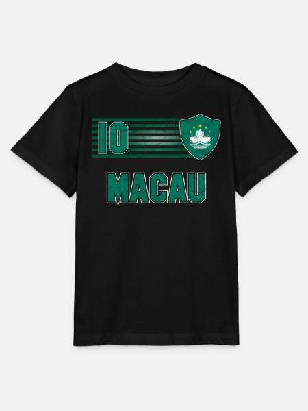 Macau - Stanley/Stella Kinder T-Shirt MINI CREATOR - Schwarz