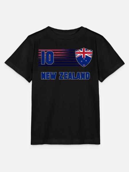 Neuseeland - Stanley/Stella Kinder T-Shirt MINI CREATOR - Schwarz