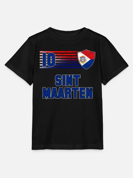 Sint Maarten - Stanley/Stella Kinder T-Shirt MINI CREATOR - Schwarz